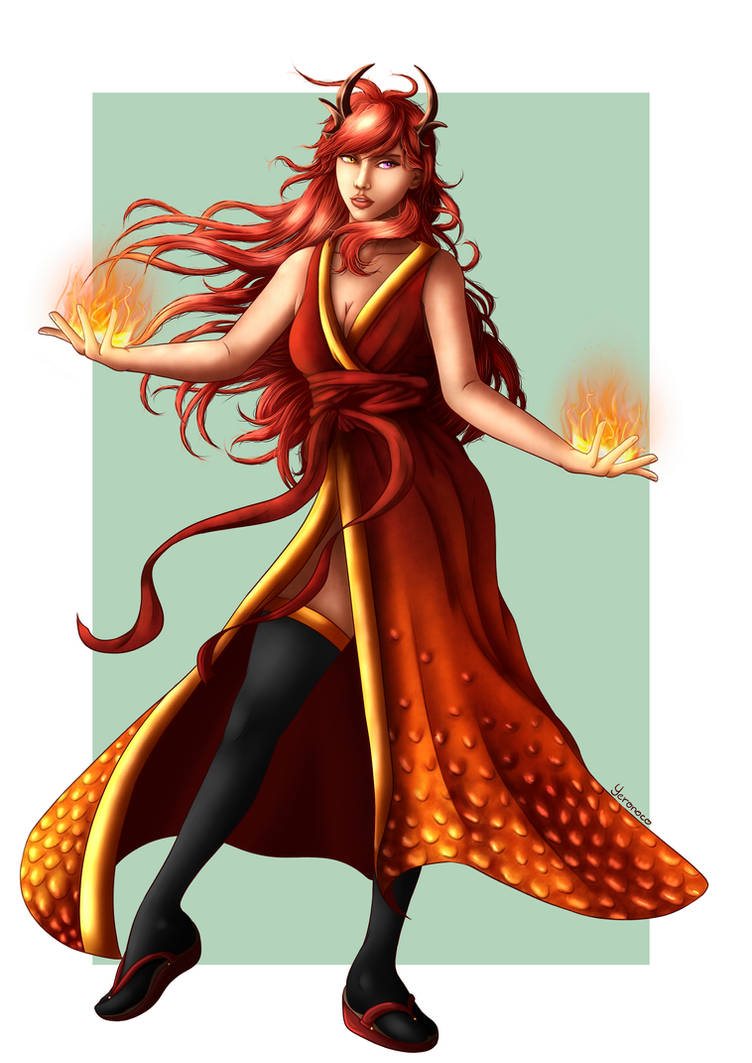 Pyromancer by FlOri2020 on DeviantArt