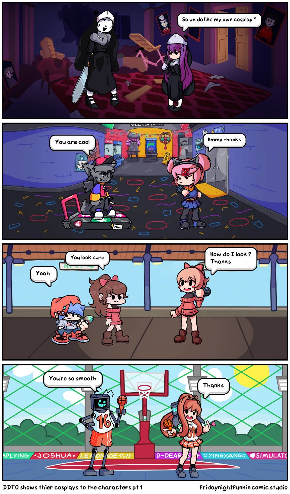 Sonic Exe Vs DDLC Chapter 1 - Comic Studio