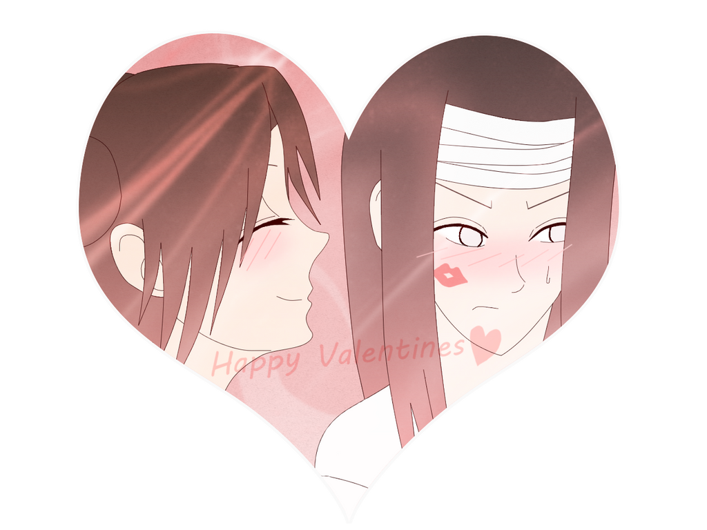 Valentine Kiss by xXNejiten4everXx on DeviantArt