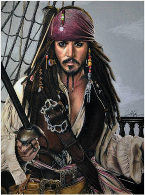 Captain Jack Sparrow by AzureZefer
