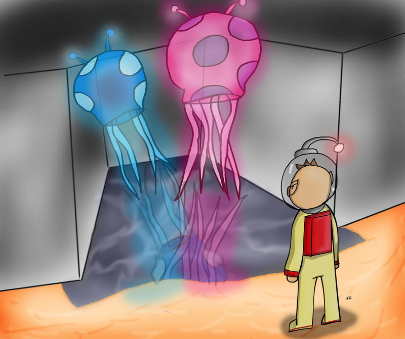 Pikmin Jellyfloat by AnotherYojimbo on DeviantArt