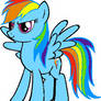 Paintbrush Rainbow Dash