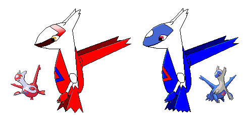 LATIOS Y LATIAS