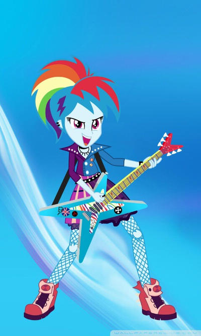 Rainbow Dash Rockin Hairstyle by prensestwilight01 on DeviantArt
