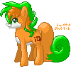 Commission: Pixel Pony by FadedSketch