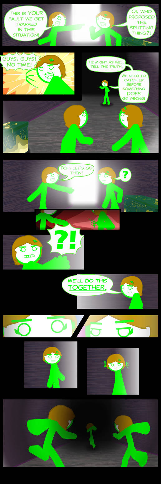 Kid Emerald Comic Practice by Moostika