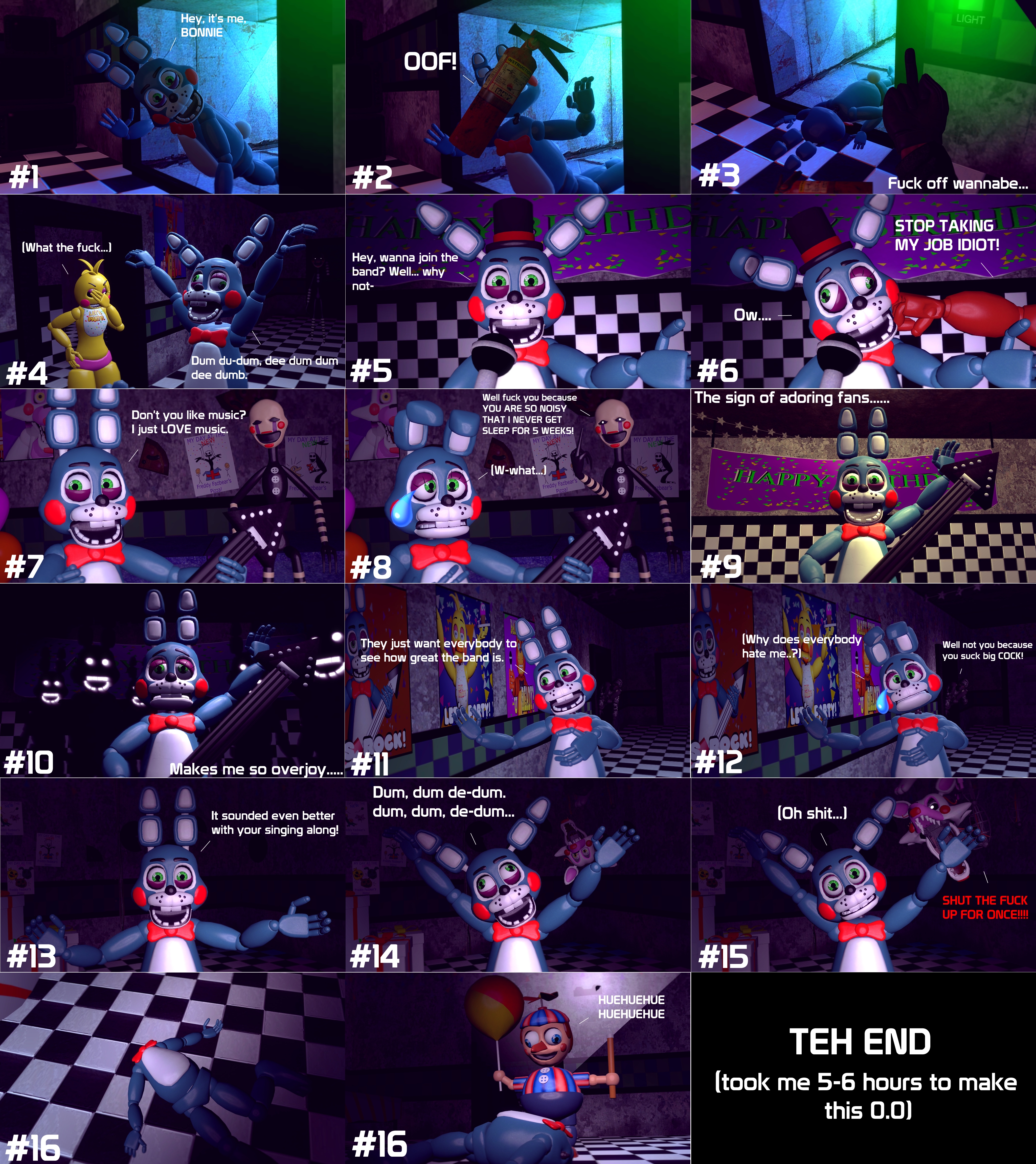 Fnaf 2 Extras: Toy Bonnie (Night Mode) by WFreddyProductions on DeviantArt