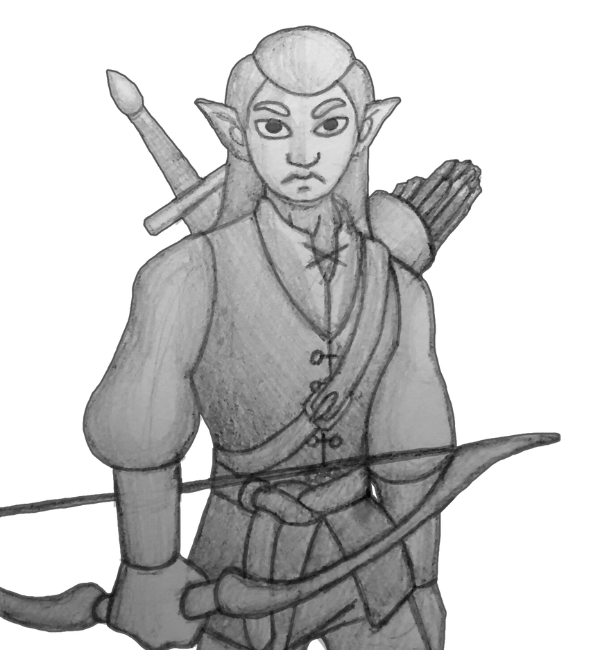 Archer Ranger Vector A Fantasy Realm's Archer Ranger by leochamas on DeviantArt