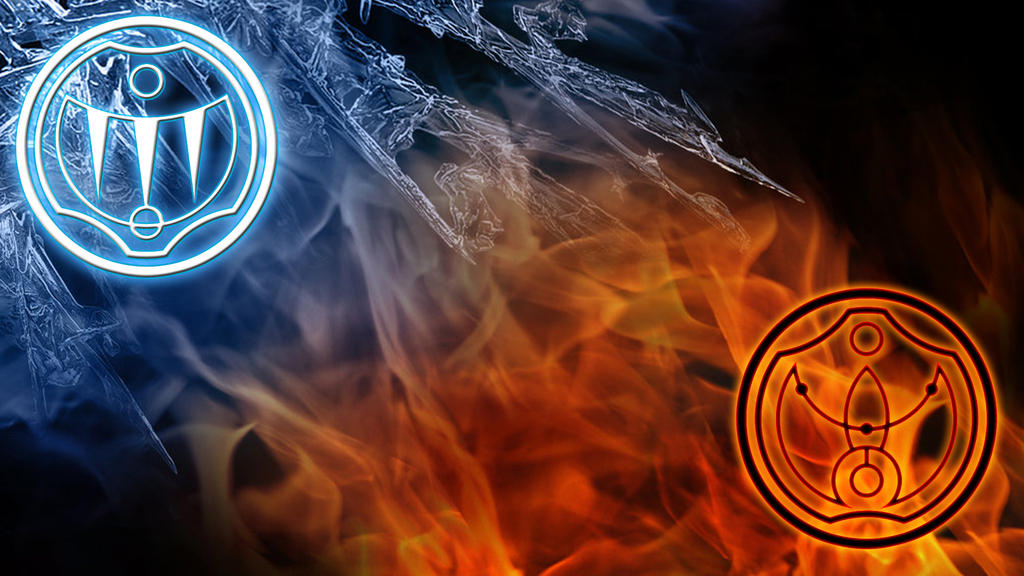 Fire And Ice Wallpaper