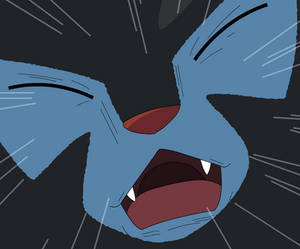Scared Luxray