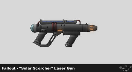 MODDING Fallout Solar Scorcher Laser Gun