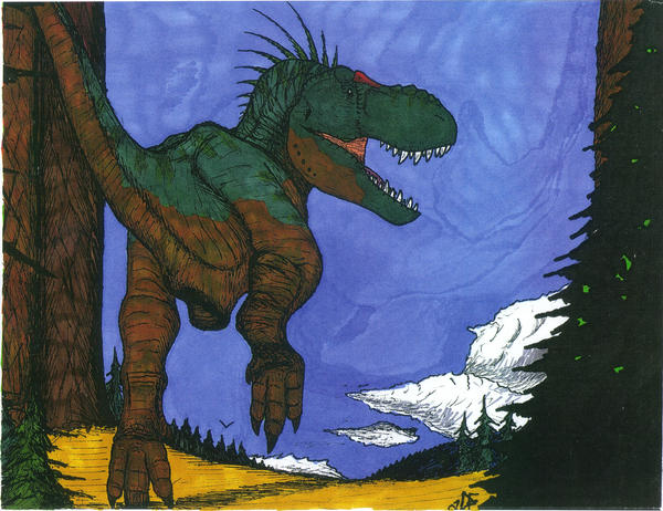 Color Plate of T-Rex