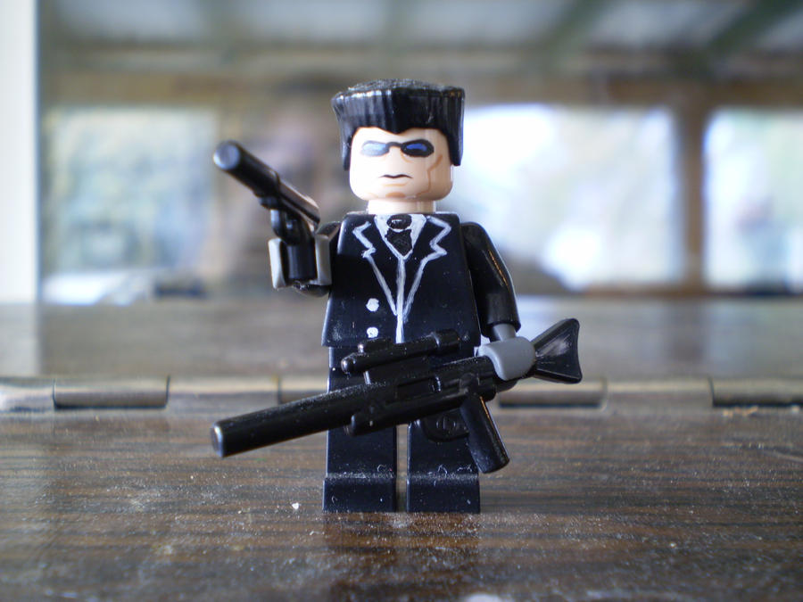 LEGO resident evil wesker