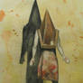 pyramidhead watercolor