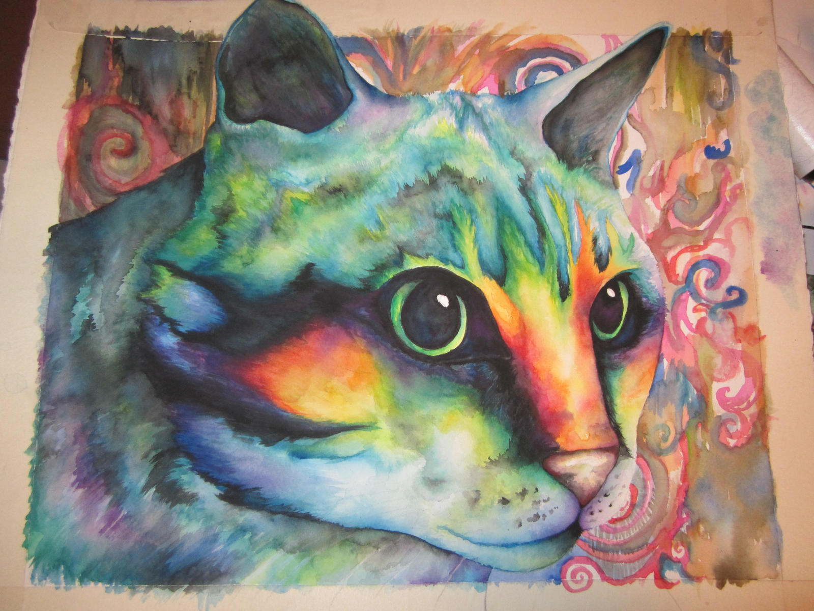 Watercolor Cat