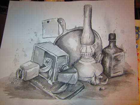 Still life sketch