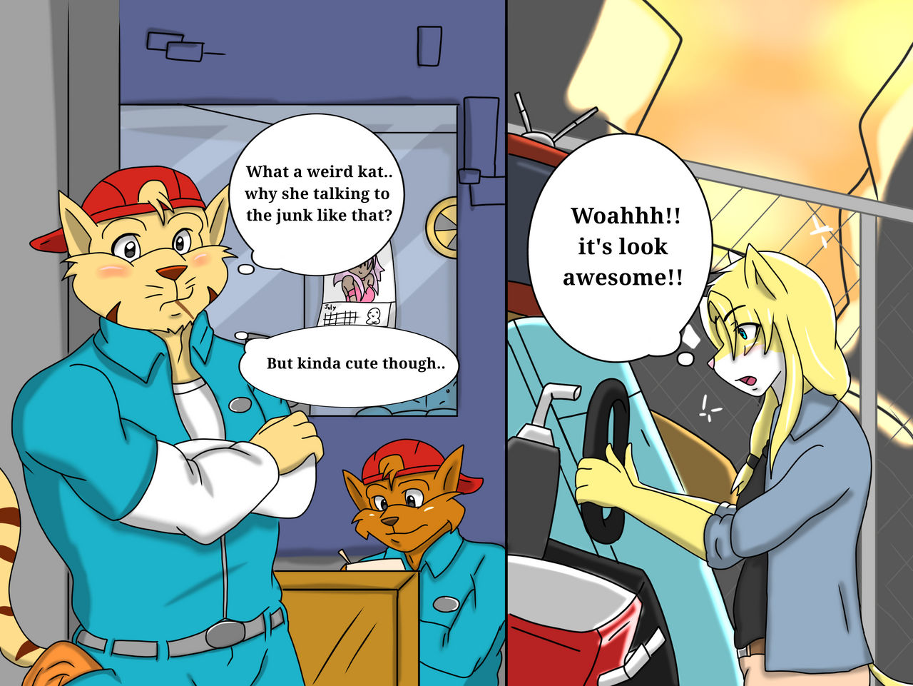 SK fanart Chance second meet katie by Cliff-kun on DeviantArt
