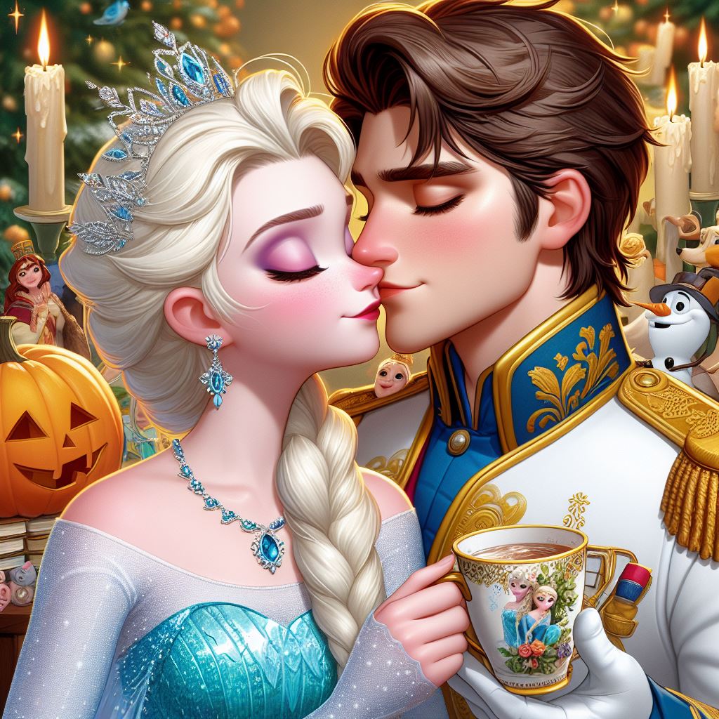 Elsa Princ Elsa and Prince Eric by freivolk on DeviantArt
