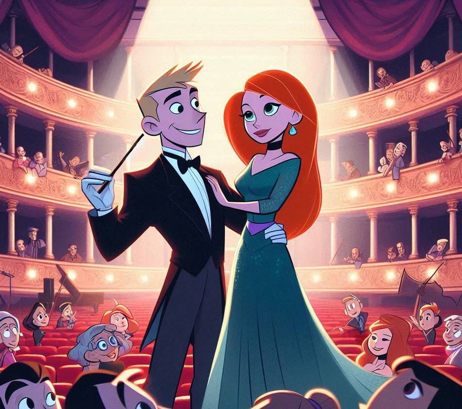 Kim and Ron at the opera 3 by freivolk on DeviantArt