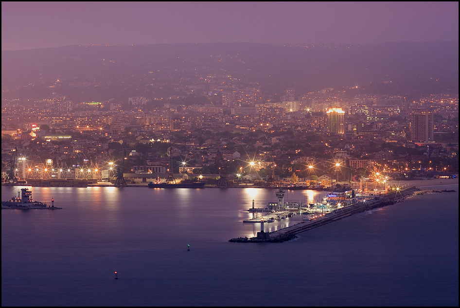 Varna in the evening