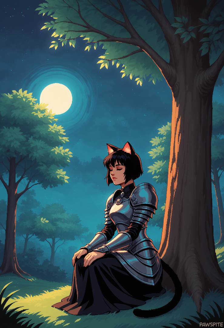 Night in the Woods by Pawspite on DeviantArt