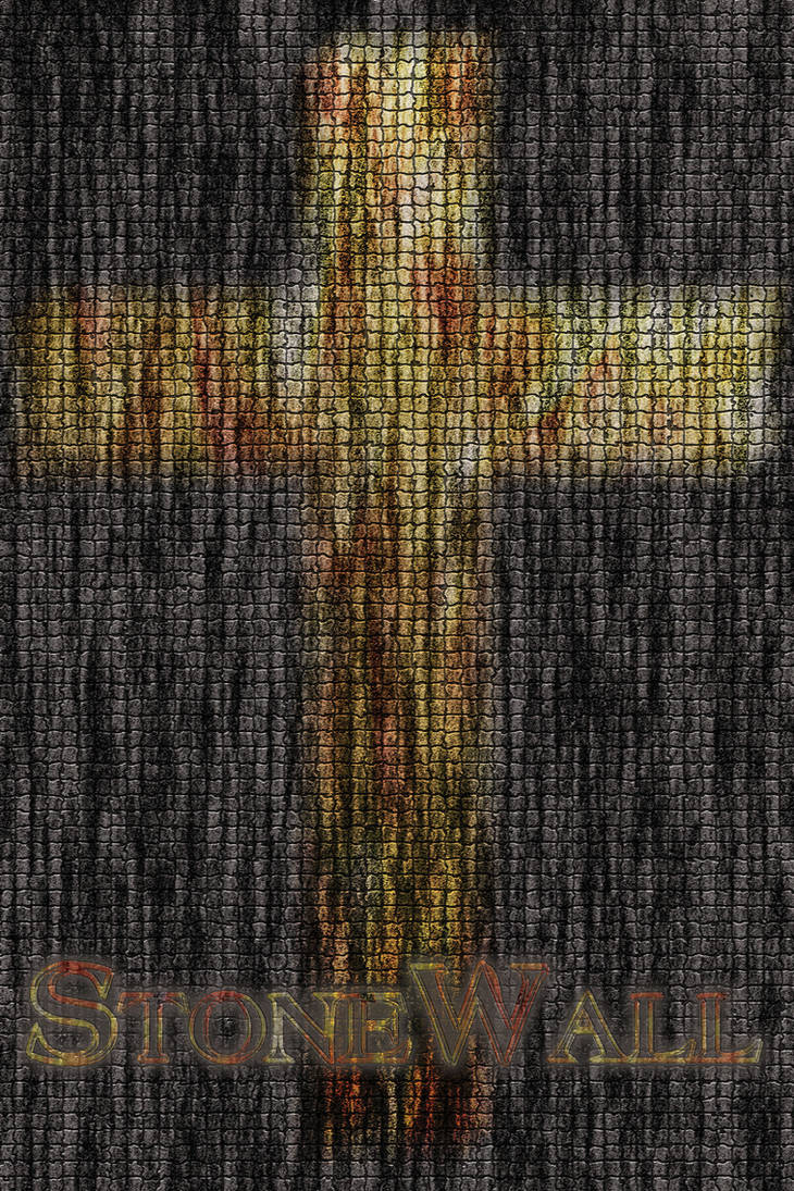 Stone Wall Cross by Traddok on DeviantArt
