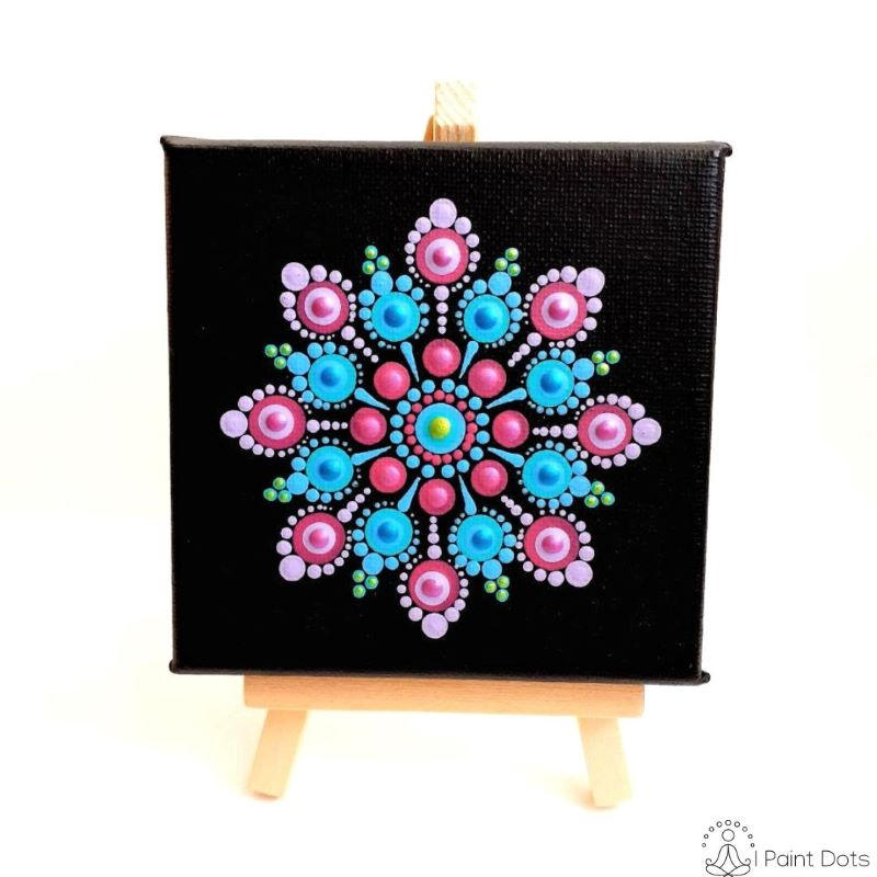 Mandala dot painting #21 by Ipaintdots on DeviantArt