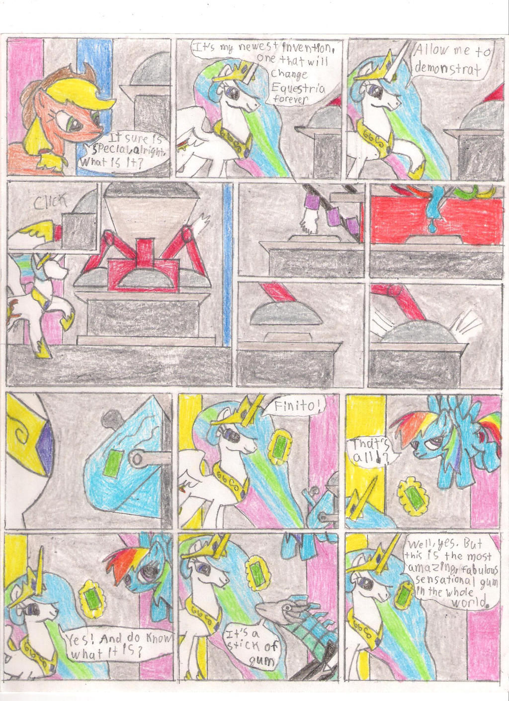 Deviantart Inventing Room Princess Celestia's Inventing Room Part 3 by dragonwar23 on DeviantArt