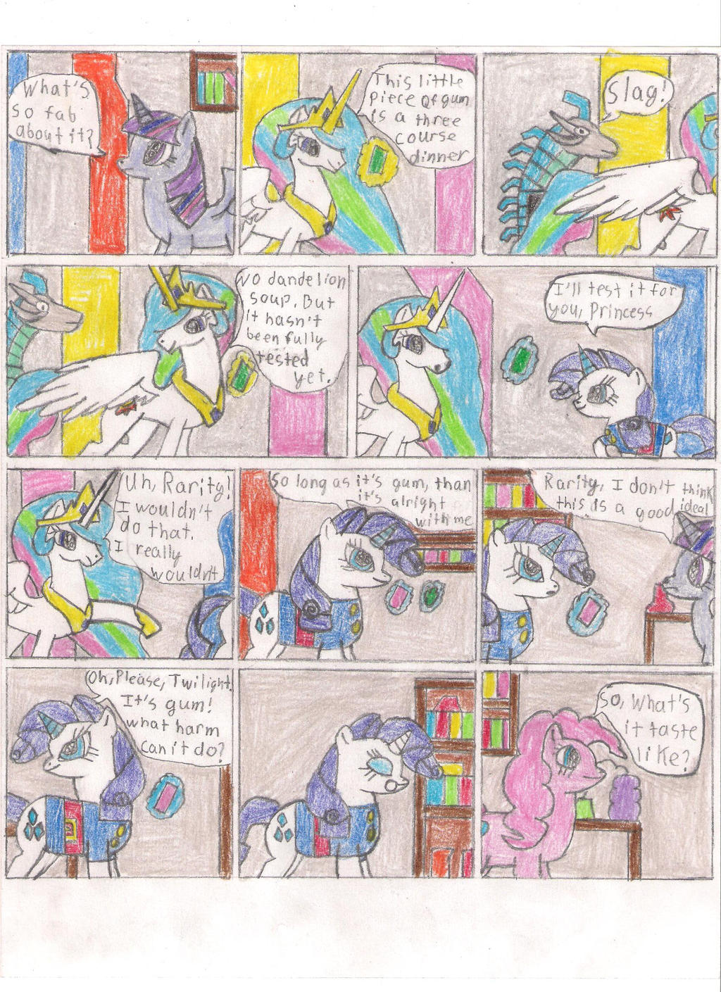 Deviantart Inventing Room Princess Celestia's Inventing Room Part 4 by dragonwar23 on DeviantArt
