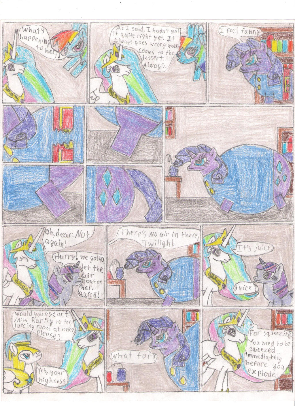 Deviantart Inventing Room Princess Celestia's Inventing Room Part 6 by dragonwar23 on DeviantArt