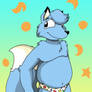 fat blue fox