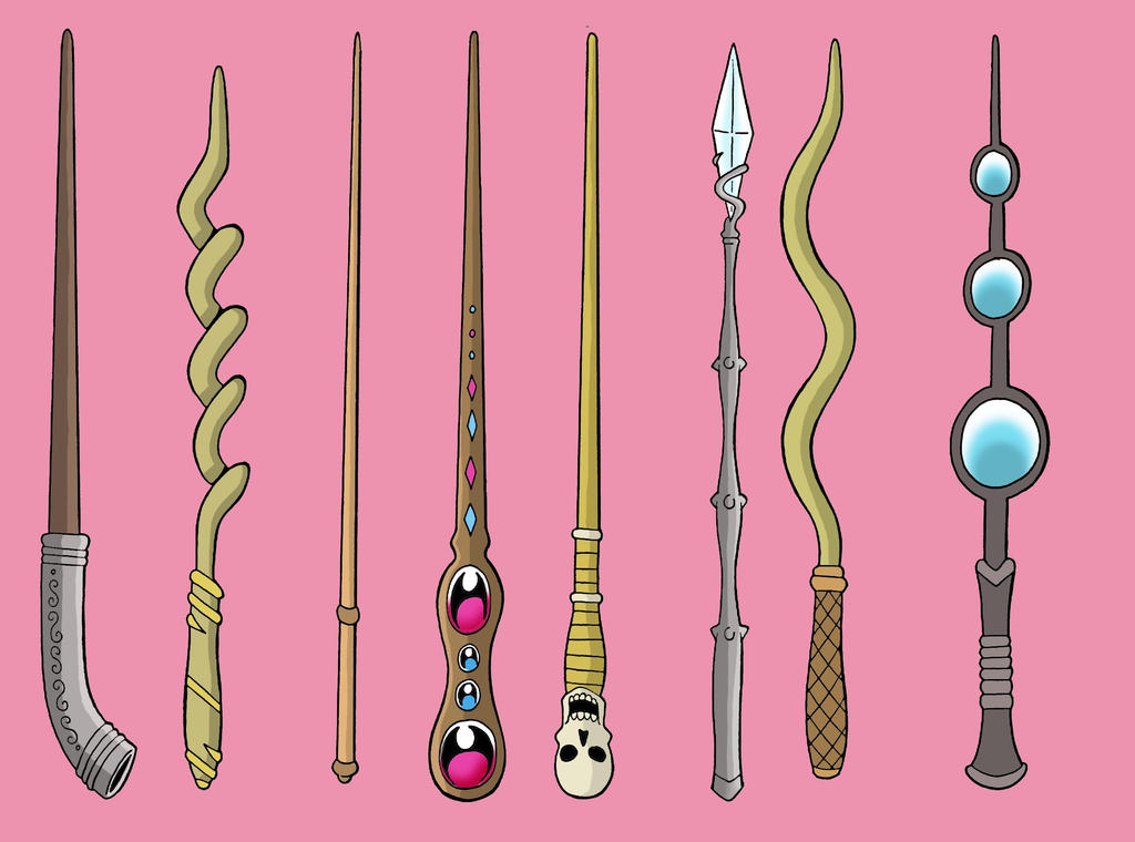 magic wands by sprucehammer on DeviantArt
