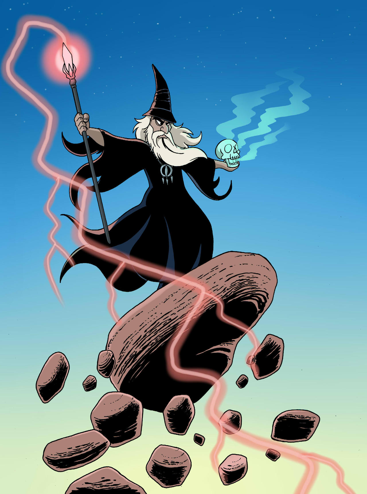 Magic and rocks by sprucehammer on DeviantArt