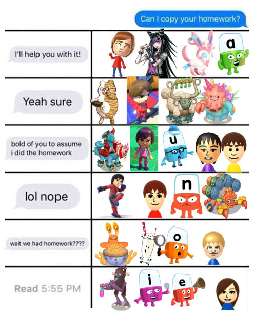 Copy Homework Emme Can I copy your homework? Meme by millian4310 on DeviantArt