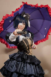 Takanashi Rikka cosplay : Gothic Lolita ver.