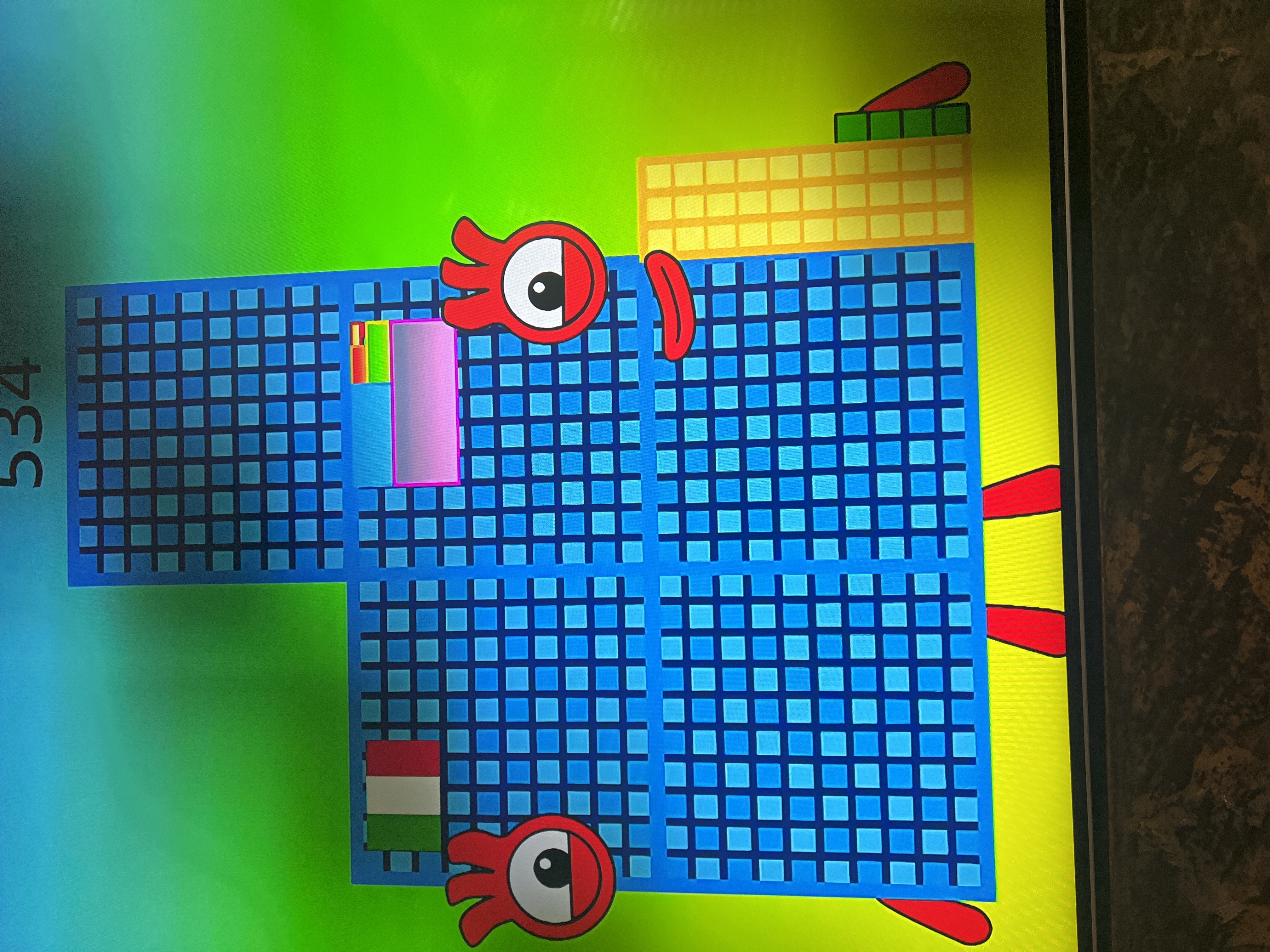 5340 Numbers Numberblock 534 blocks by Kylevirk on DeviantArt