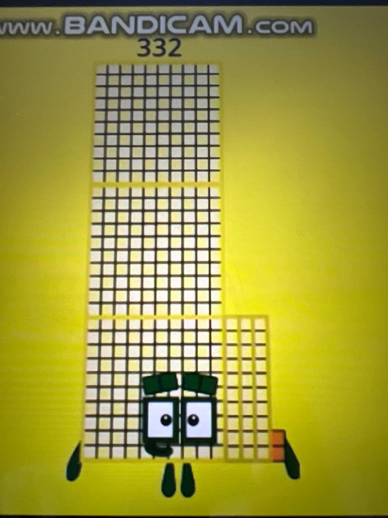 Numberblock 332 blocks by Kylevirk on DeviantArt