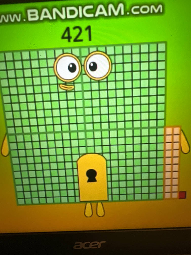 Numberblock 421 blocks by Kylevirk on DeviantArt