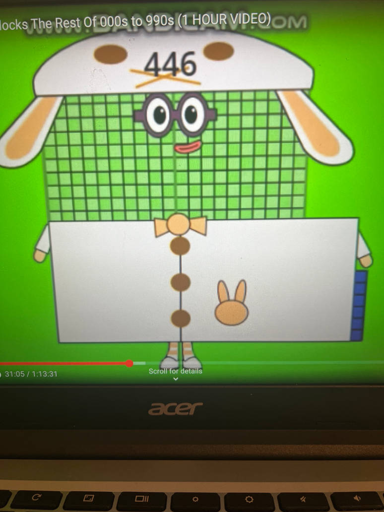 Numberblock 446 blocks by Kylevirk on DeviantArt