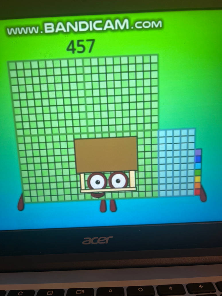 Numberblock 457 blocks by Kylevirk on DeviantArt