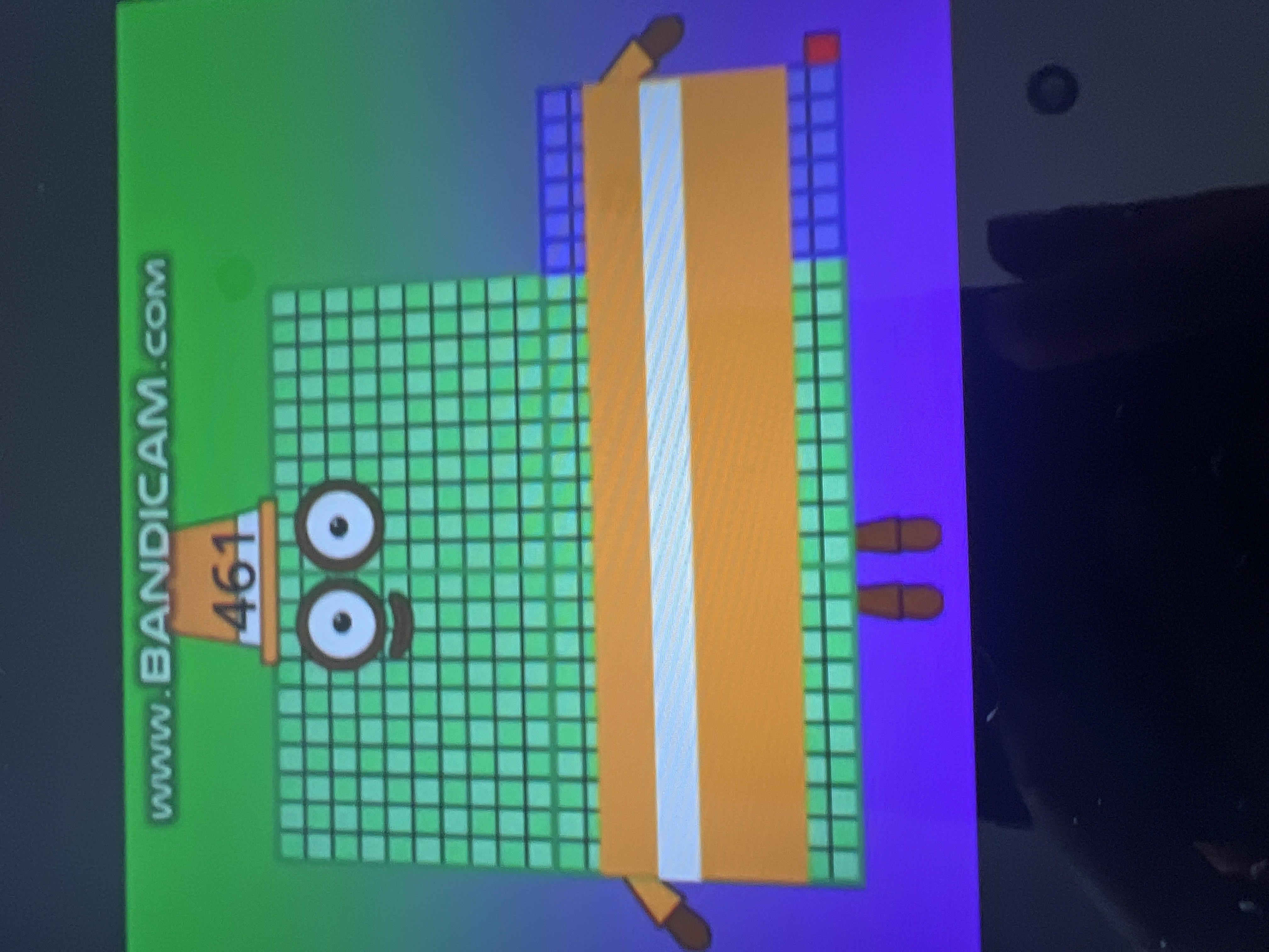 Numberblock 461 blocks by Kylevirk on DeviantArt