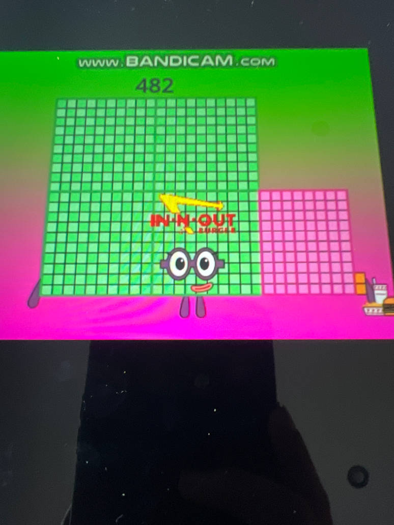 Numberblock 482 blocks by Kylevirk on DeviantArt