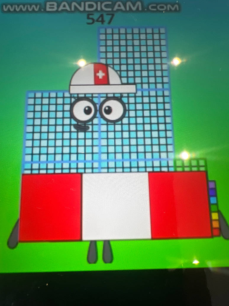 Numberblock 547 blocks by Kylevirk on DeviantArt