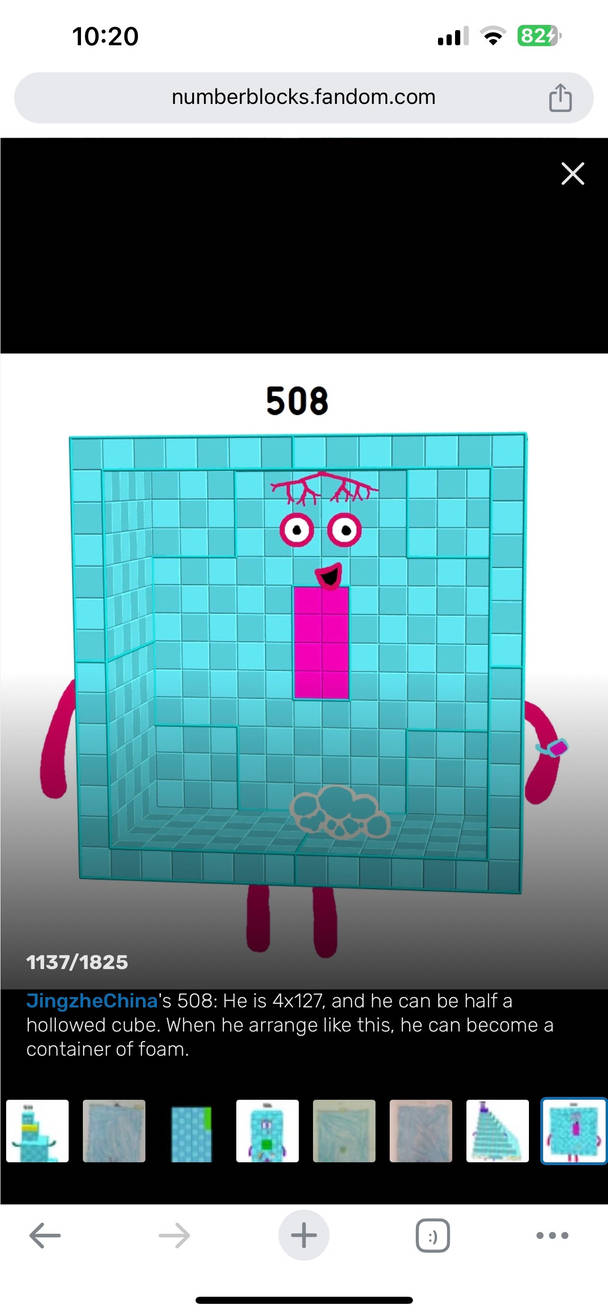 Number Block 500 Deviantart Numberblock 508 blocks by Kylevirk on DeviantArt
