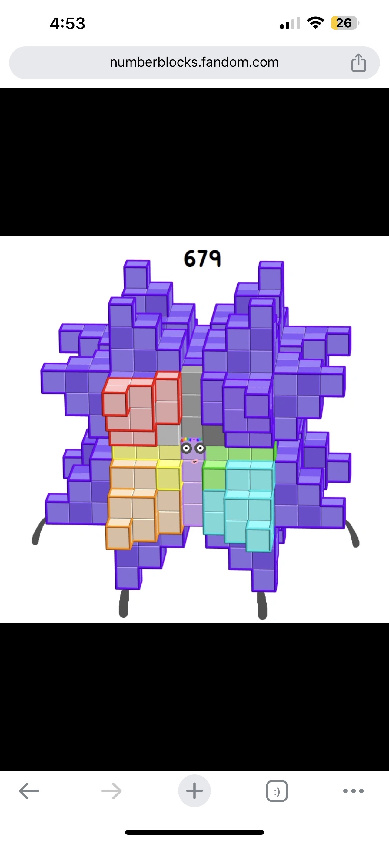 Numberblock 679 blocks by Kylevirk on DeviantArt