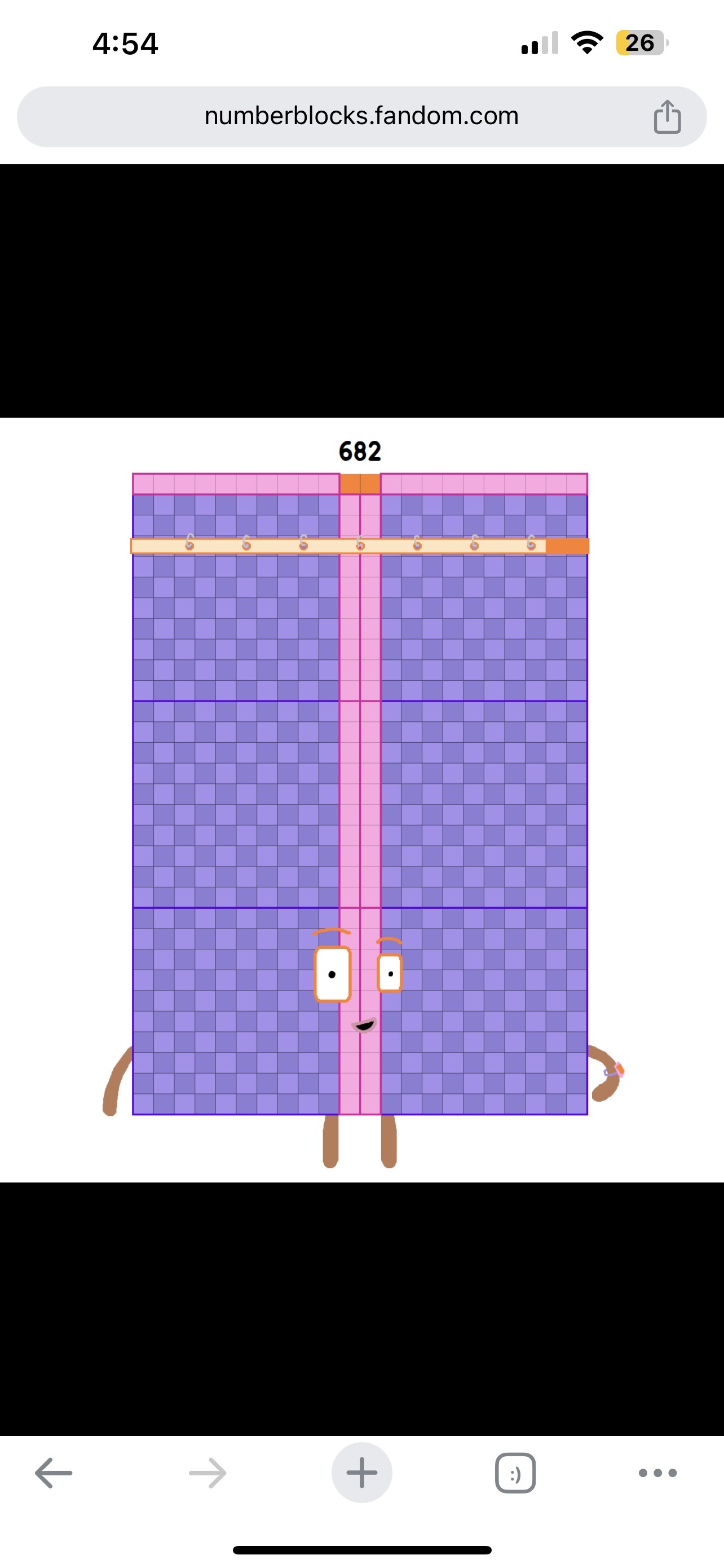 Numberblock 682 blocks (22x31) by Kylevirk on DeviantArt