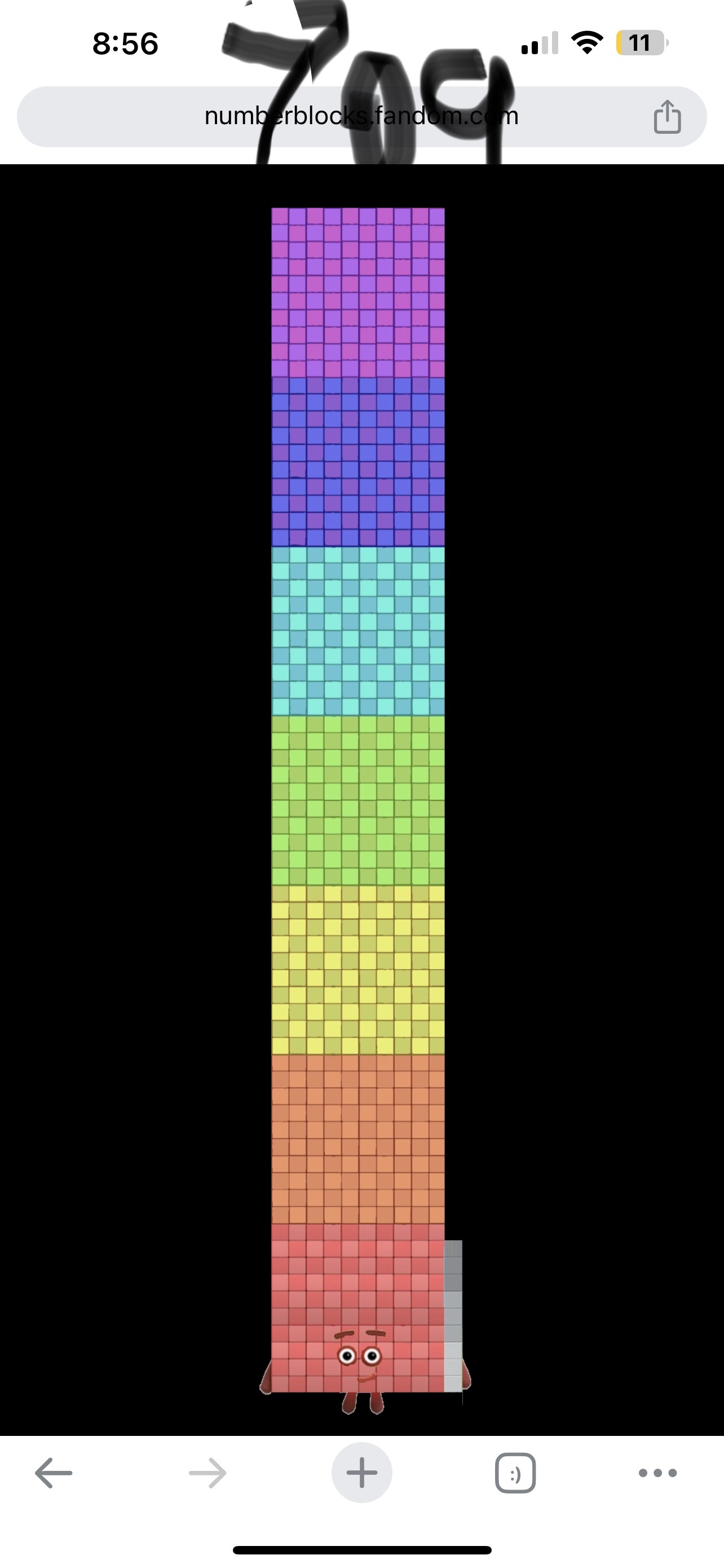 Numberblock 709 blocks (2D) by Kylevirk on DeviantArt