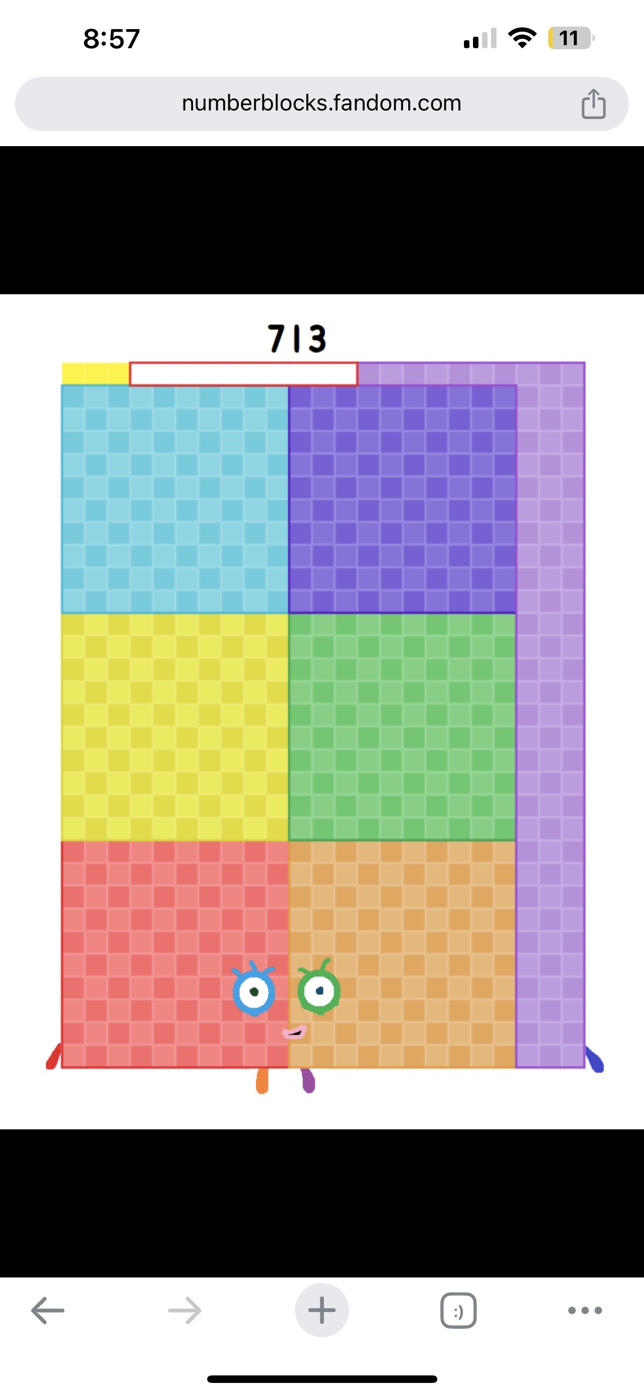 Block 761 Numberblock 713 blocks by Kylevirk on DeviantArt