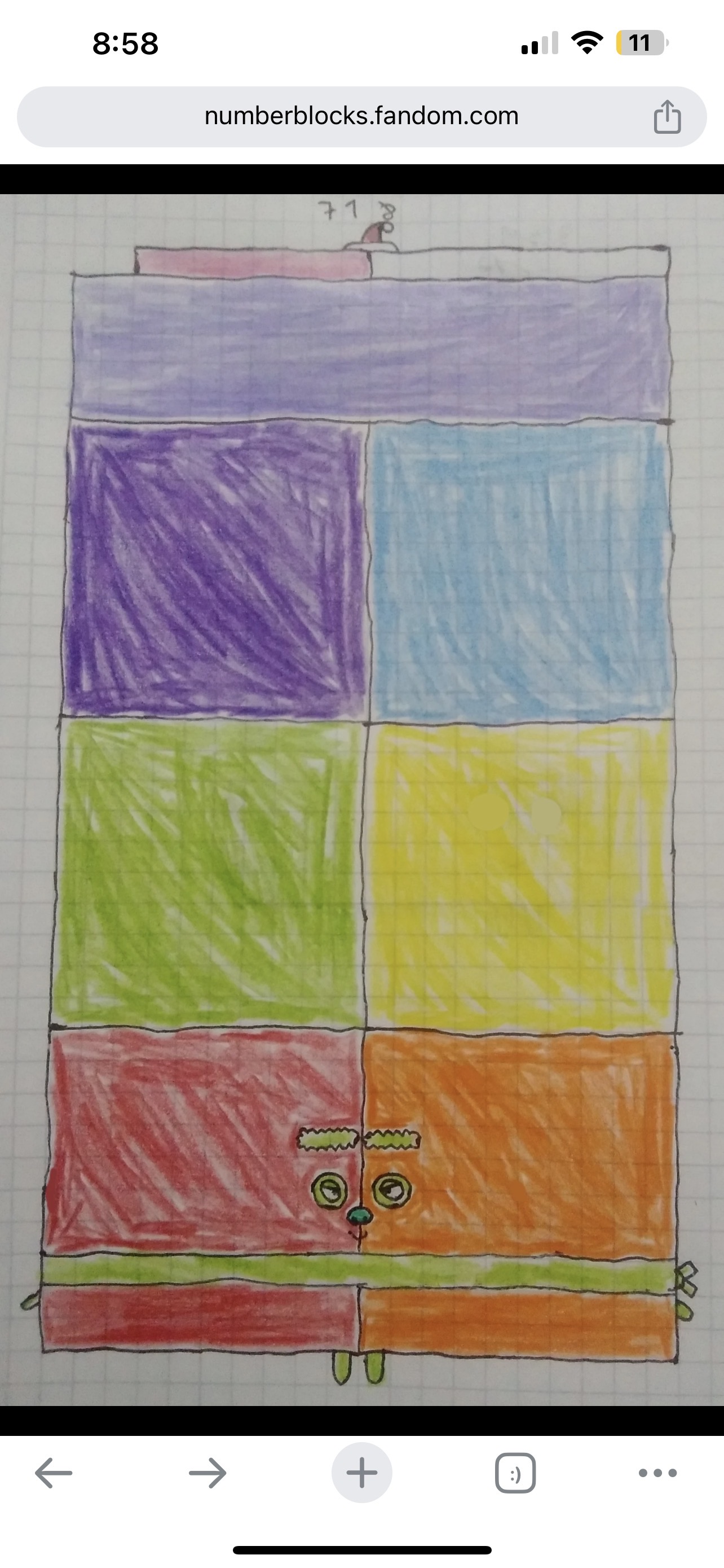 Numberaday 718 Numberblock 718 blocks by Kylevirk on DeviantArt