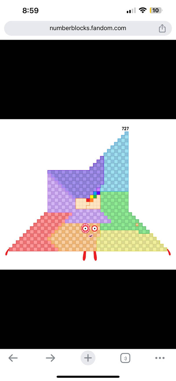 Numberblock 727 blocks by Kylevirk on DeviantArt